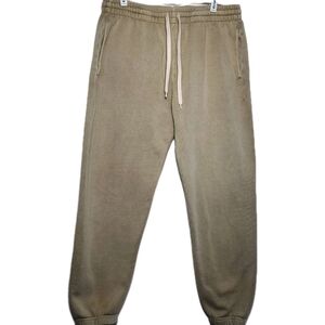 PacSun Beige Sweatpants Distressed Unisex Comfy Joggers Loungewear
